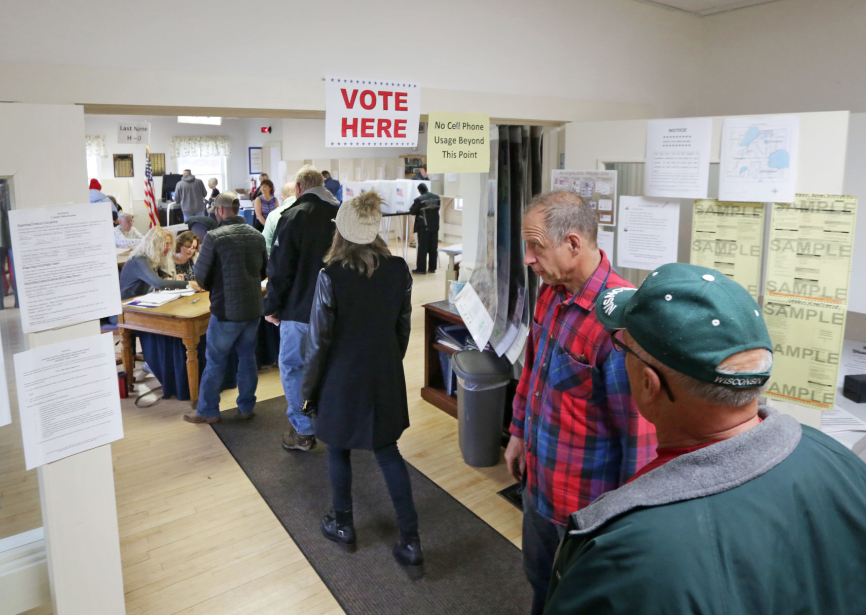 Voters in Town of Dunn 11-6-18